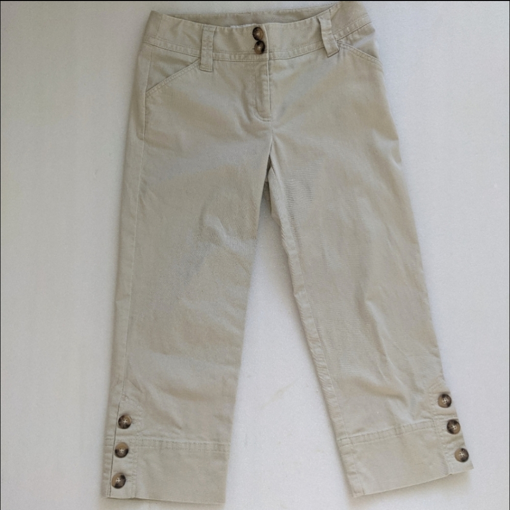 Charter Club Cropped Khakis Petite 4